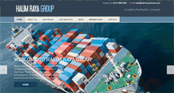 Desktop Screenshot of halimrayagroup.com